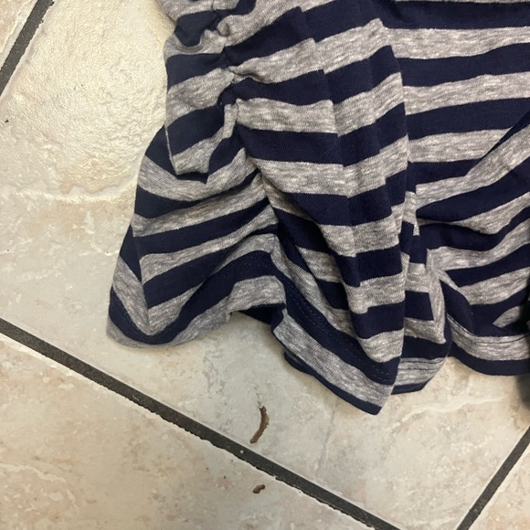 Striped Turtleneck Sweater - Black and Gray - Picture 3 of 9